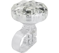 Звонок STELS 26S-06 алюминий/пластик, прозрачный/серебристый LU059664