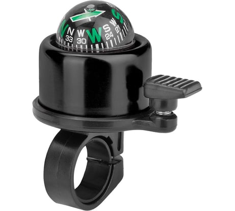 Звонок STELS 14A-05 Компас, алюминий/пластик, черный LU059640