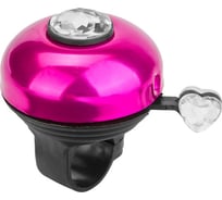 Звонок STELS 43AZ-10 алюминий/пластик, черный/пурпурный LU059652
