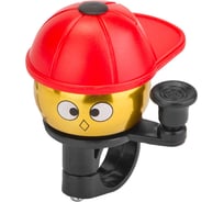 Звонок STELS 10A-05 Кепка, алюминий/пластик, желтый/черный LU059627