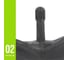 Бутиловая велокамера STELS CHAO YANG 14"x1.95"/2.125", автовентиль LU052252 3