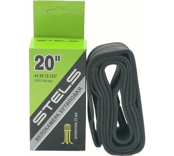 Велокамера STELS SEYOUN 20"x1.95"/2.125", автовентиль LU081490
