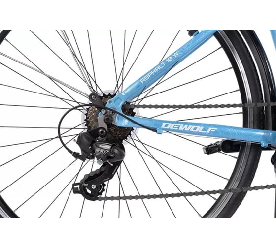 Городской женский велосипед DEWOLF ASPHALT 10 W 14 DWF2270020014