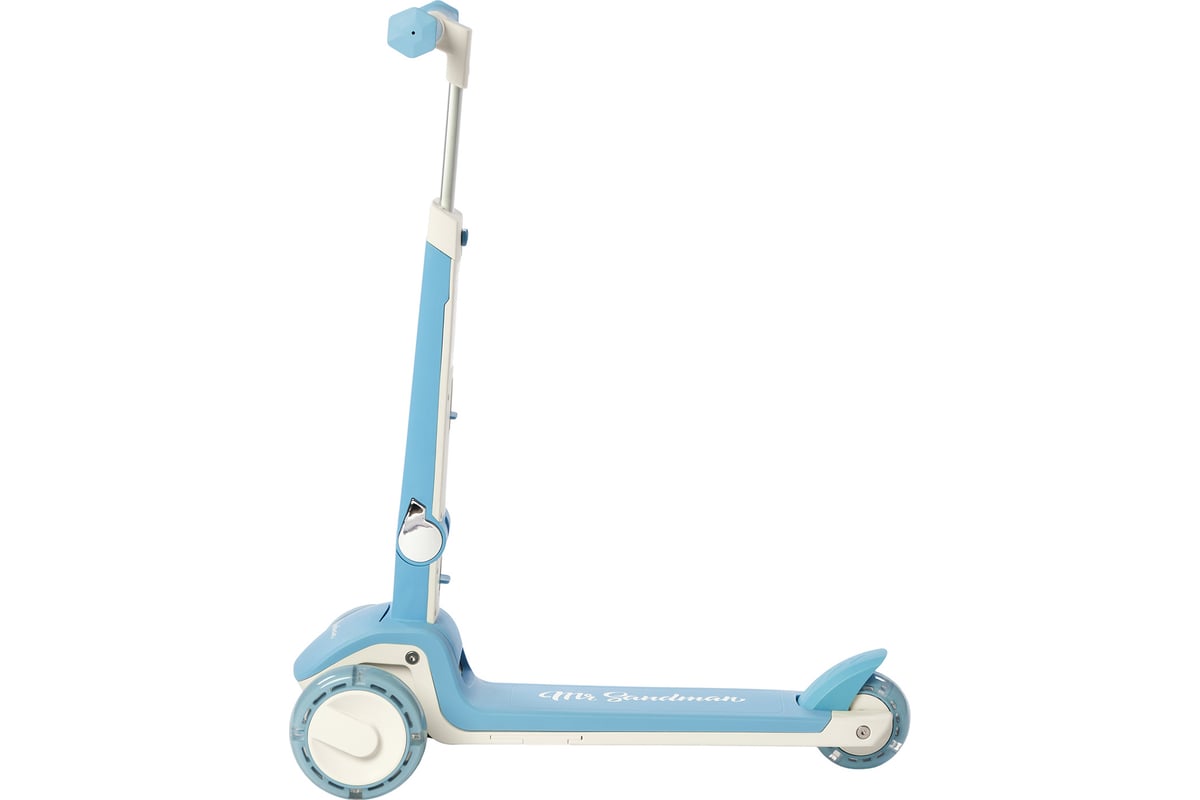 Детский мультифункциональный самокат Mr Sandman голубой/белый HB-8BБ ...