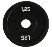 Бамперный диск Original FitTools 1.25 кг, черный FT-BPB-1,25