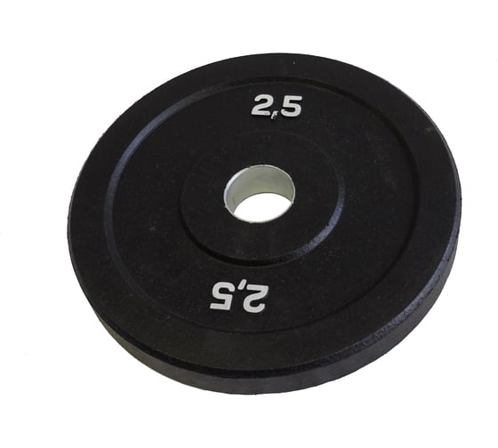 Бамперный диск Original FitTools 2.5 кг, черный FT-BPB-2,5