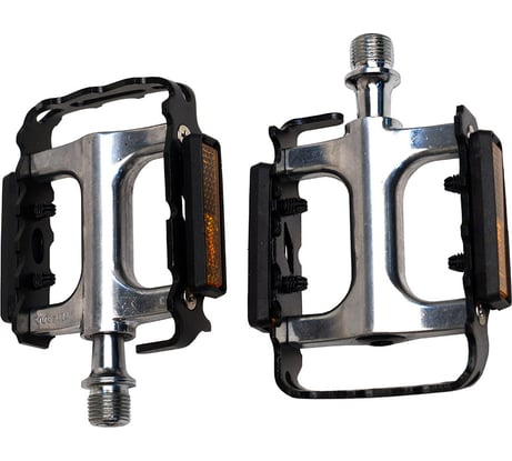 Педали Feimin FP-975, 106х68мм, база алюминий, Cr-Mo ось, рамка сталь, промподшипники, 345гр H000008016