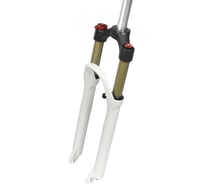 Вилка Easing ES-541 HLO AIR 27.5", 1.1\8", ход 100мм, воздушная пружина, локаут гидр, магний, безрезьбовая, белая H000014433