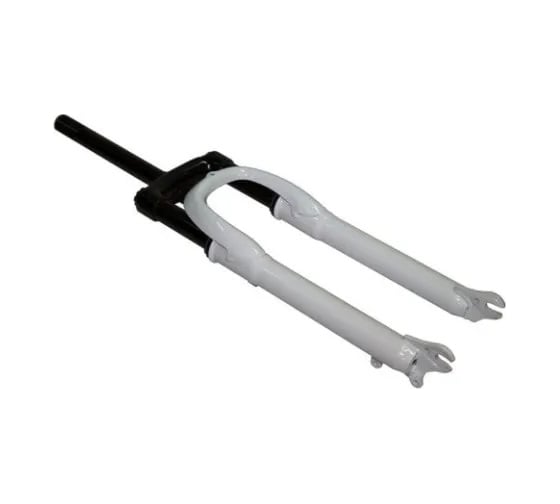Безрезьбовая стальная вилка Easing ES 225-2 26", 1", пружина, белая, 2.55кг H000015437