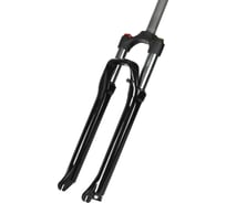 Вилка Easing ES 451 MLO 29", 1.1\8", ход 100мм, локаут механический, предварительное сжатие, алюмин, безрезьбовая, черная H000013564