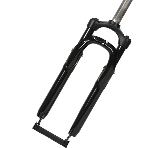 Вилка Easing ES 245-2 26", 1.1\8", ход 60мм, пружина, предварительное сжатие, стальная, черная, 2.55кг H000014439 1