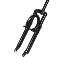 Вилка Easing ES 225-1 24", 1", V-br резьбовая, пружина, стальная, черная, 2.35кг H000017491