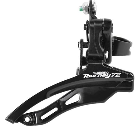 Передний переключатель Shimano Tourney TZ, FD-TZ500DS6 31.8мм, 42T, CL:47.5мм, нижняя тяга AFDTZ500DS6 H000017484