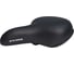 Седло ZEUS Z-9050 City Bike 245x205mm, рельсы сталь, черное, 520гр HD00000840 1