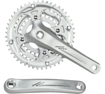 Система PROWHEEL SWIFT-200 175mm, 48/38/28 AL-6061-T6, CHAINLINE:50, BCD:104/64, под квадрат, серебрист H000014447