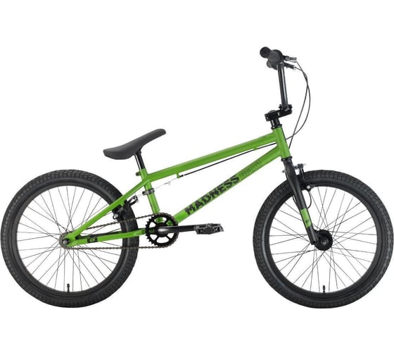 Велосипед STARK Madness BMX 1, 22, зеленый/черный HQ-0005138