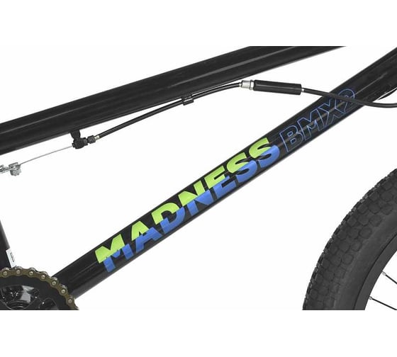 Велосипед STARK Madness BMX 2, 22, зеленый/голубой HQ-0005133
