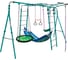 Спортивно-игровой комплекс Midzumi Tenshi Umi Large XL гнездо большое зеленое, синий гамак M10376001 1