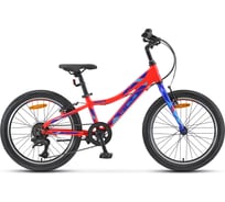 Велосипед STELS pilot-250 gent v020 20", размер рамы 10", неон-красный, 2021г, lu095572 LU088327