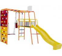 Спортивно-игровой комплекс Формула здоровья Street 3 Smile оранжевый, радуга C06912002