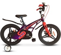 Велосипед STELS galaxy v010 14", фиолетовый/красный lu095738 LU088560
