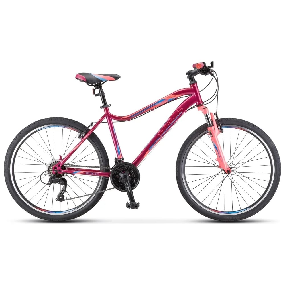 Велосипед STELS miss-6000 v 26" k010, размер рамы 17", вишневый, 2021г ...