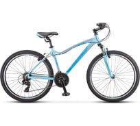 Велосипед STELS miss-6000 v 26" k010, размер рамы 17", голубой, 2021г, lu092653 LU090100