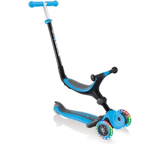 Самокат GLOBBER go up foldable lights 643-101 1