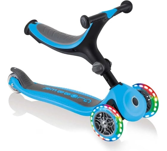Самокат GLOBBER go up foldable lights 643-101