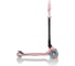 Самокат GLOBBER go up foldable lights пастельно-розовый 643-210 12