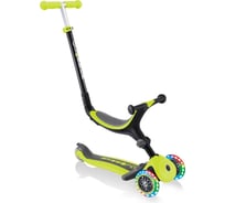 Самокат GLOBBER go up foldable lights зеленый 643-106