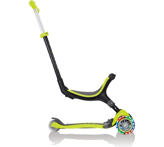 Самокат GLOBBER go up foldable lights зеленый 643-106