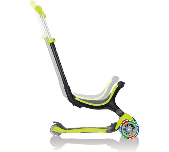 Самокат GLOBBER go up foldable lights зеленый 643-106