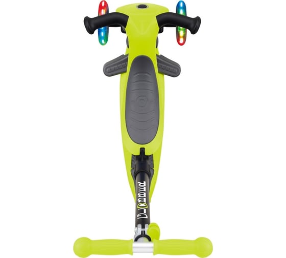 Самокат GLOBBER go up foldable lights зеленый 643-106