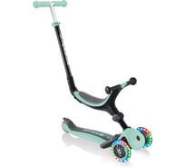 Самокат GLOBBER go up foldable plus lights мятный 643-206