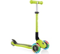 Самокат GLOBBER junior foldable lights зеленый 437-106