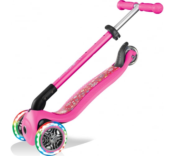 Трехколесный самокат GLOBBER primo foldable fantasy lights 434-110