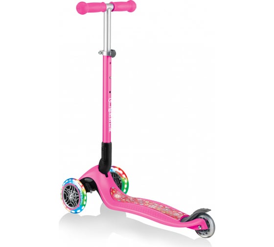 Трехколесный самокат GLOBBER primo foldable fantasy lights 434-110