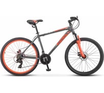 Велосипед STELS navigator-500 f020 d 26", размер рамы 18", серый/красный, 2021г lu096004 LU088915