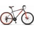 Велосипед STELS navigator-500 f020 d 26", размер рамы 18", серый/красный, 2021г lu096004 LU088915 1