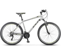 Велосипед STELS navigator-590 k010 v 26", размер рамы 18", серый/салатовый, 2021г lu094324 LU089786