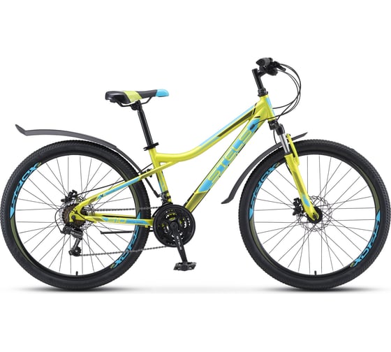 Велосипед STELS navigator-510 v010 d 26", размер рамы 16", салатовый, 2022г lu093749 LU092506