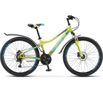 Велосипед STELS navigator-510 v010 d 26", размер рамы 14", салатовый, 2020г, lu093749 LU083600