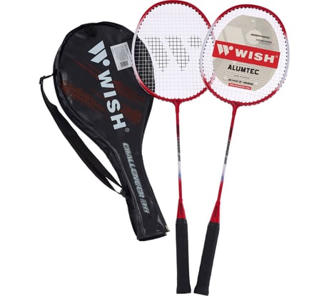 Набор для бадминтона WISH Challenger 311K 2 ракетки, красный 1/25 УТ-00010403