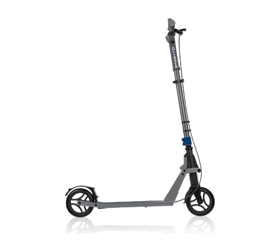 Самокат GLOBBER one k 165 br, серо-синий 672-140