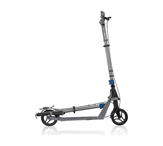 Самокат GLOBBER one k 165 br, серо-синий 672-140