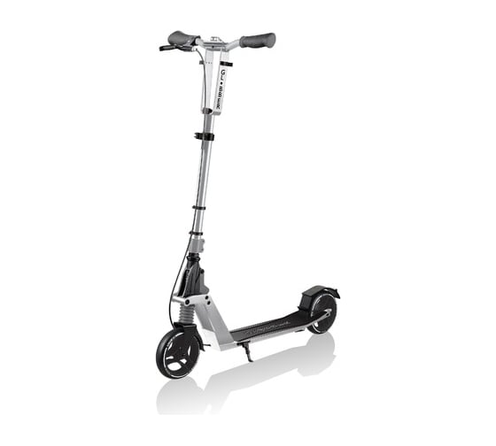 Самокат GLOBBER one k 165 br, серебро 672-130