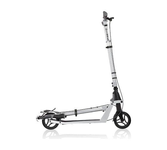 Самокат GLOBBER one k 165 br, серебро 672-130