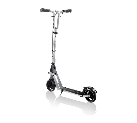 Самокат GLOBBER one k 165 br, серебро 672-130