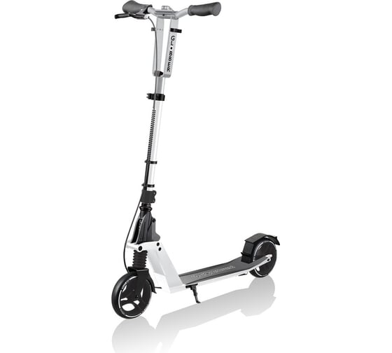 Самокат GLOBBER one k 165 br, белый 672-119 1